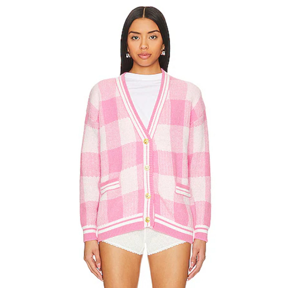 MORE TO COME Bonnie Cardigan in Pink